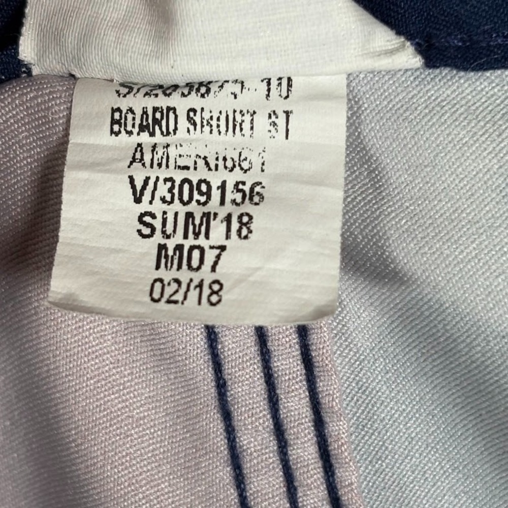 Old Navy California American Flag Board Shorts Mens Sz 36 Drawstring Swim Trunks - Picture 9 of 16